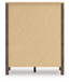 Pamytta - Brown - Five Drawer Wide Chest
