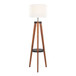 Compass - 59" Floor Lamp With Shelf