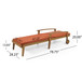 Jason - Black Chaise Lounge Adjustable Acacia Wood Outdoor Furniture