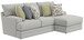 Stockbridge - Sectional With Comfort Coil Seating And 9 Accent Pillows Included
