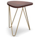 Patrice - Handcrafted Metal And Wood Accent Table