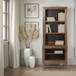 Bookcase Pier, 2 Tone - Brown