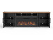 Essex - Fireplace TV Stand Console For TVs Up To 100" - Black, Whiskey
