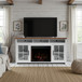 Hampton - Fireplace TV Stand Console