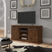 Farmhouse - TV Stand Console - Aged Whiskey