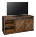 Farmhouse - TV Stand Console - Aged Whiskey