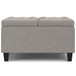Harrison - Upholstered Coffee Table Storage Ottoman