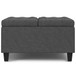 Harrison - Upholstered Coffee Table Storage Ottoman