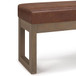 Milltown - Upholstered Ottoman Bench