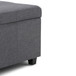 Castleford - Contemporary Storage Ottoman