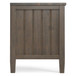 Lev - Low TV Stand - Smoky Brown