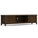 Burlington - Low TV Media Stand - Mahogany