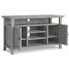 Amherst - TV Media Stand, Handcrafted