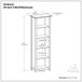 Amherst - 5 Shelf Bookcase, Handcrafted