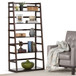 Acadian - Handcrafted Ladder Shelf Bookcase