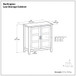 Burlington - Handcrafted Low Storage Cabinet