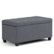 Sienna - Upholstered Storage Ottoman Bench