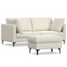 Ava - Mid Century Sofa With Ottoman Set