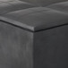 Avalon - Upholstered Square Coffee Table Storage Ottoman