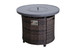 Outdoor Fire Pit Table With Lid - Espresso