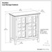 Acadian - Low Storage Cabinet - Brunette Brown
