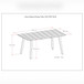 Kona - Outdoor Dining Table - Light Teak