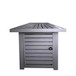 Outdoor Fire Pit Table With Lid Fuel Versatility