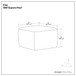 Clay - Square Pouf, Upholstered