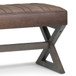 Salinger - Large Upholstered Ottoman Bench