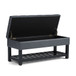 Saxon - Upholstered Transitional Storage Ottoman Bench