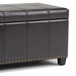 Amelia - Transitional Storage Ottoman Bench