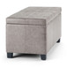Dover - Upholstered Storage Ottoman Bench