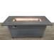 Outdoor Versatile Fire Pit Table With Lid - Gray