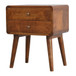 Curved Nightstand