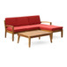 Grenada - L Shape - Red