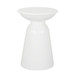 Outdoor Modern Metal End Large Table