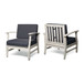 Perla - Contemporary Club Chair With Water Resistant Cushionі