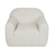 Harmonara - Boucle Upholstered Club Chair With Blind Tufting