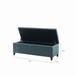 Elegant Design Tufted Top, Soft Close Storage Bench