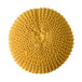 Bordeaux - Knitted Cotton Round Pouf Ottoman, Floor Cushion