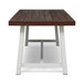 Equilibrium - Outdoor Dining Table With Wooden Frame And Slat Top