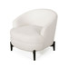 Elegant Barrel Style Club Chair