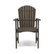 Outdoor Weather Resistant Acacia Wood Adirondack Dining Chairs (Set of 2)