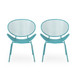 Elba - Contemporary Chair Set For Outdoor Relaxation