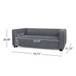 Modern Contemporary Elegance Loveseat Sofa For Living Room