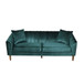 Contemporary 3 Seater Sofa With Accents