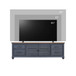 Americana - 84 In TV Stand For TVs Up To 90" - Blue