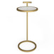 Brook - C Side Table - White / Gold