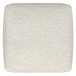 Chantal - Square Pouf - Ivory