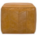 Morden - Square Pouf - Brown